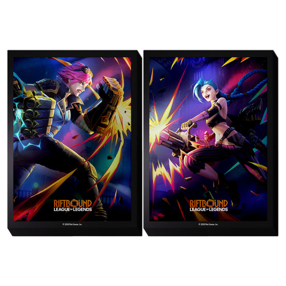 Riftbound: Vendetta: Vi vs Jinx (100 count) | Hobby Addicts