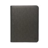Ultra-Pro 9-pocket zippered premium PRO-binder with clear plastic pockets for organizing trading cards or collectibles.