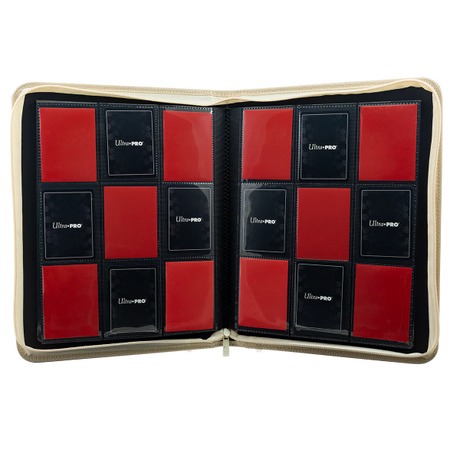 Ultra Pro 9-Pocket Zippered Vivid Deluxe Binder