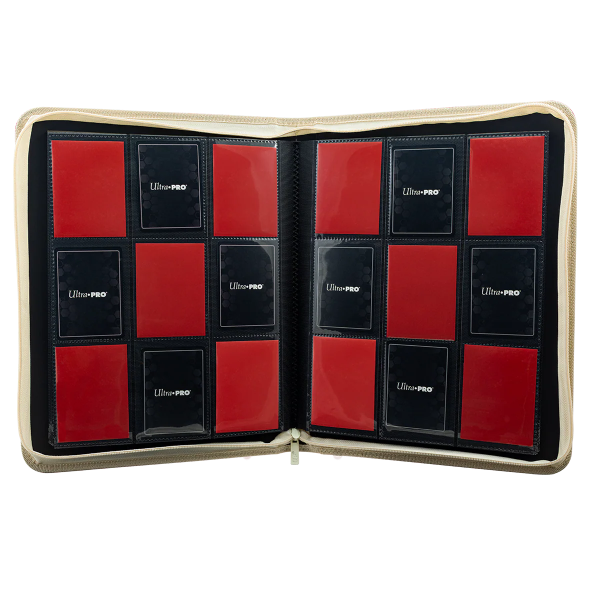 Ultra Pro 9-Pocket Zippered Vivid Deluxe Binder