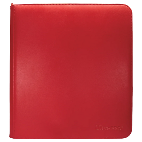 Ultra Pro: Vivid 12-Pocket Binder Red