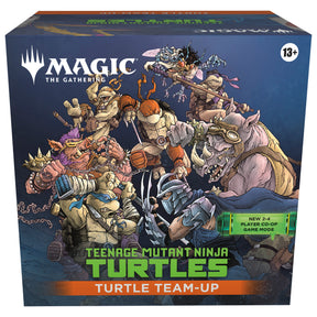 Teenage Mutant Ninja Turtles Team Up card from Magic: The Gathering, Wizards of the Coast collectible trading card game.