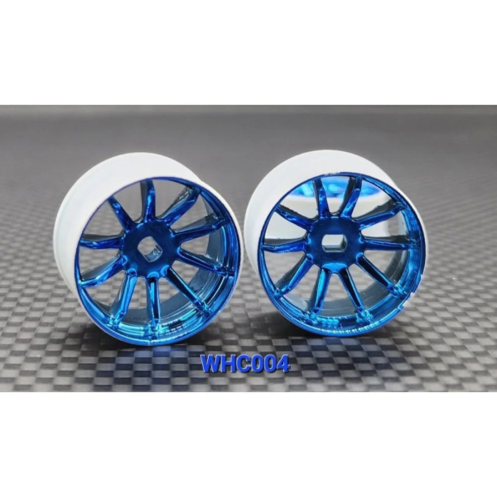 GL Racing: R10 Blue Chrome AWD Rims