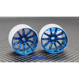 GL Racing: R10 Blue Chrome AWD Rims