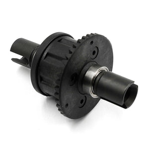 Hobby Addicts Xpress shaft-driven gear differential set with metal gears, designed for RC cars, shown in the product image.