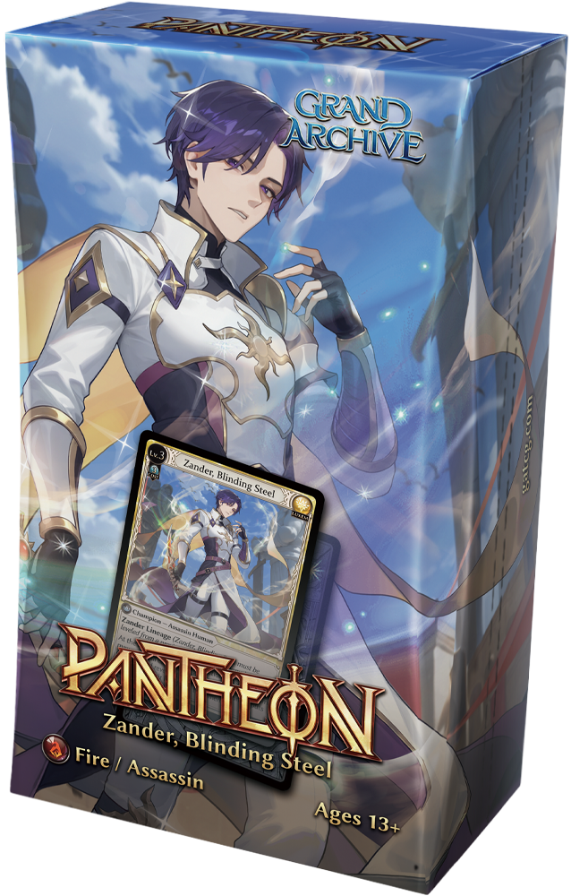 Weebs of the Shore Grand Archive TCG: Radiant Origins Pantheon Decks