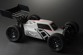 Phat Bodies ATAK RC buggy body for 190mm wheelbase, featuring detailed design and aerodynamic shape for remote control car racing.