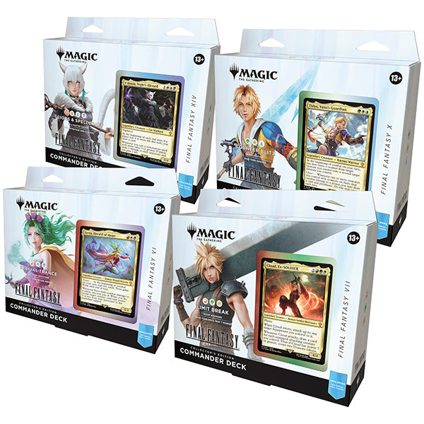 MTG: Final Fantasy Commander Deck Collector Edition (4 decks)