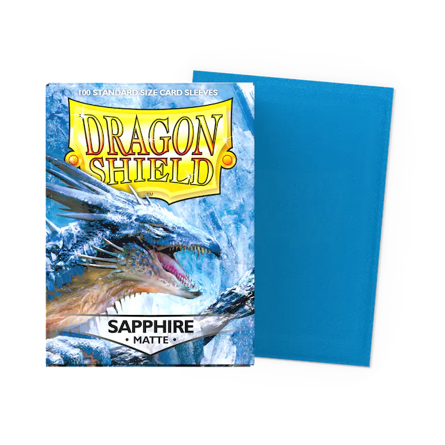 Dragon Shield - Sapphire - Matte Sleeves Dragon Shield - Sapphire - Matte Sleeves