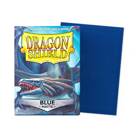 Dragon Shield: Matte Blue Standard Sleeves