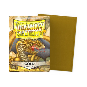 Dragon Shield: Matte Gold Standard Sleeves