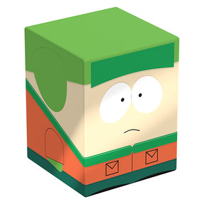 Squaroes South Park deckbox for card supplies, featuring colorful South Park characters and storage compartments for trading cards.