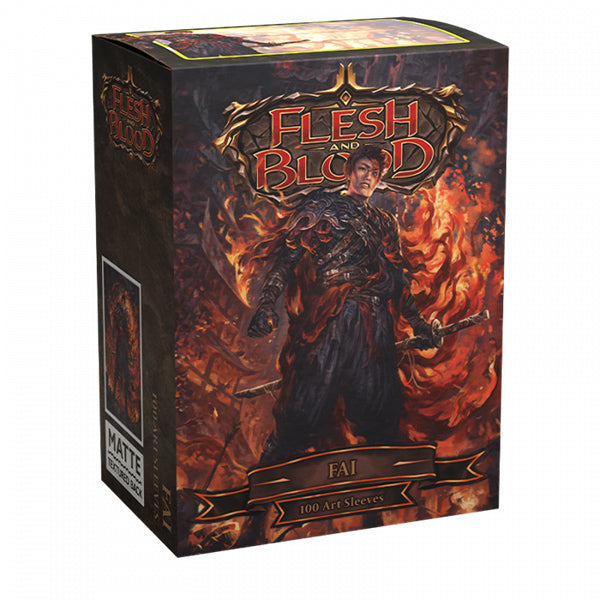 Dragon Shield: Matte Flesh and Blood Fai Art Standard Sleeves