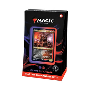 Chaos Incarnate Commander deck from Magic: The Gathering Starter Commander decks by Wizards of the Coast.
