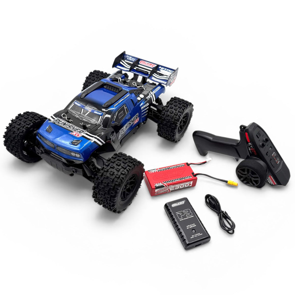 Team Corally: 1/12 Punisher XD 4WD 2S RTR Brushed Monster Truck