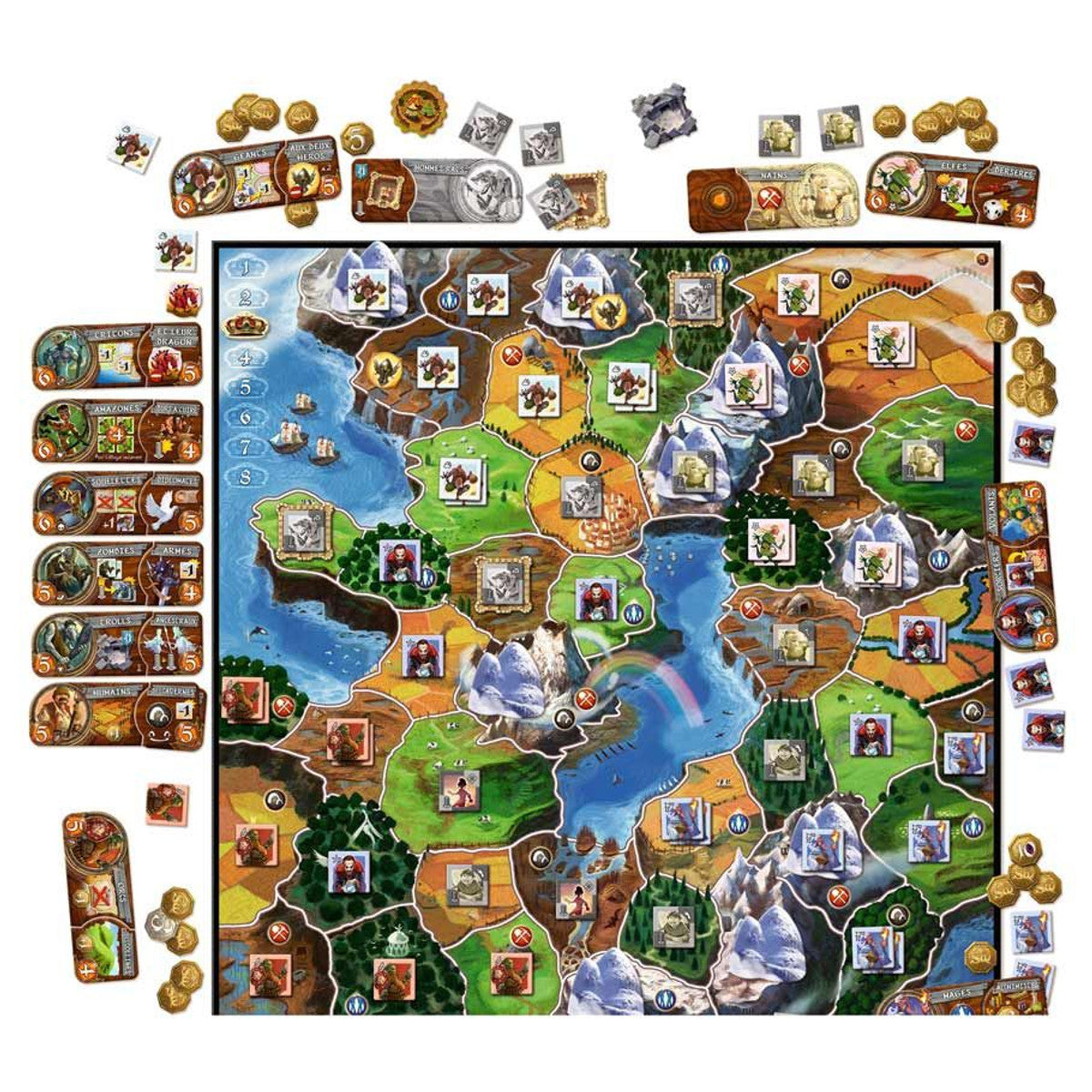 Small World Layout Small World | Hobby Addicts