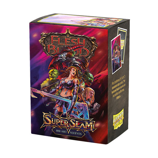 Dragon Shield: Matte Flesh & Blood Super Slam Art Standard Sleeves