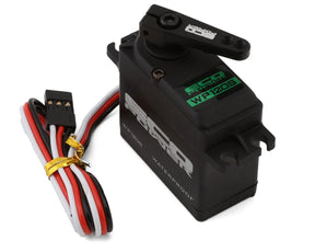 EcoPower WP120S waterproof high-speed metal gear servo with sturdy construction, shown in a close-up view.