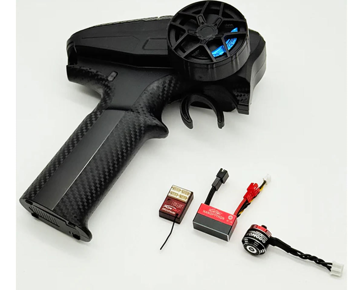 Furitek: Axial SCX30 NanoModo 2026 Complete Brushless Control System w/Nano Komodo Motor & Gripor V2 Transmitter