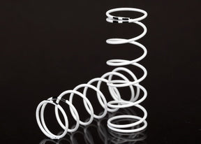 Traxxas 1/10 XX-Long GTR Springs by Hobby Addicts, black-striped, 0.874-rate, set of two for RC car suspension.