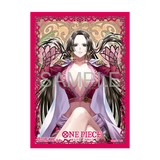 Bandai One Piece TCG official sleeves set of 13 with colorful character artwork on protective card sleeves.