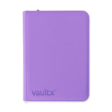Vault X: Exo-Tech 9-Pocket Zip Binder (Just Pink and Purple)