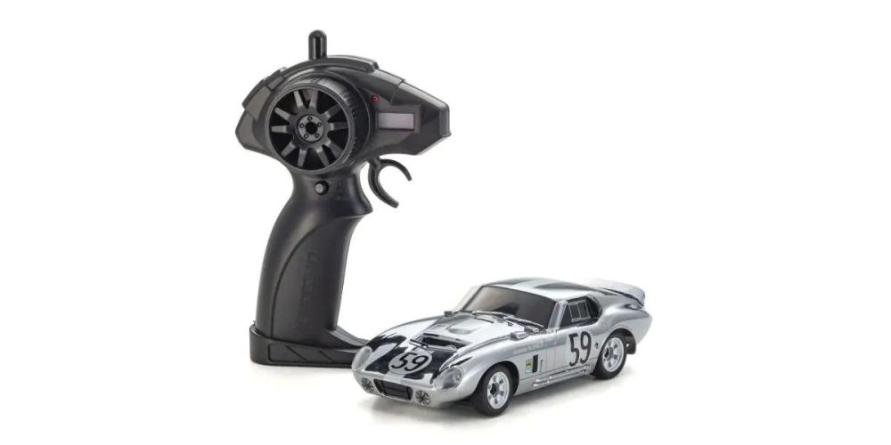 Kyosho: First Mini-Z Chrome Shelby Cobra Daytona
