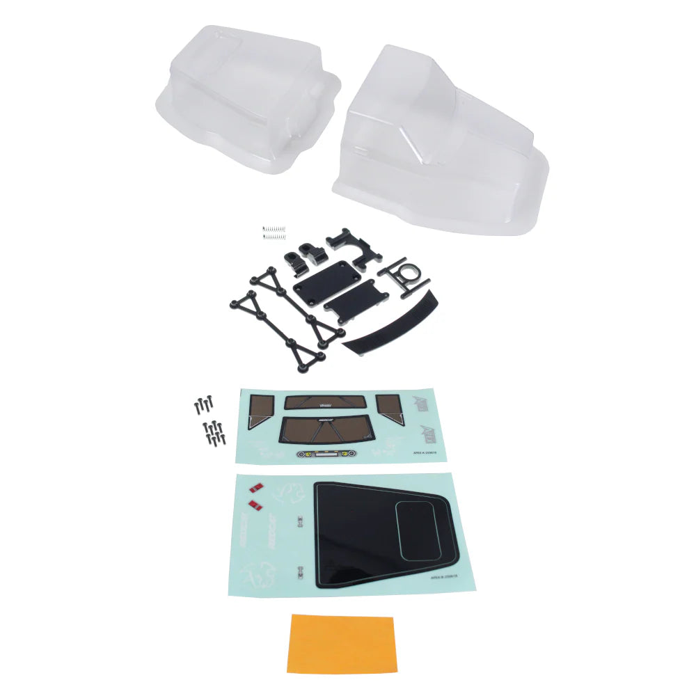 Redcat: APEX Clear Lexan Body (Uncut)