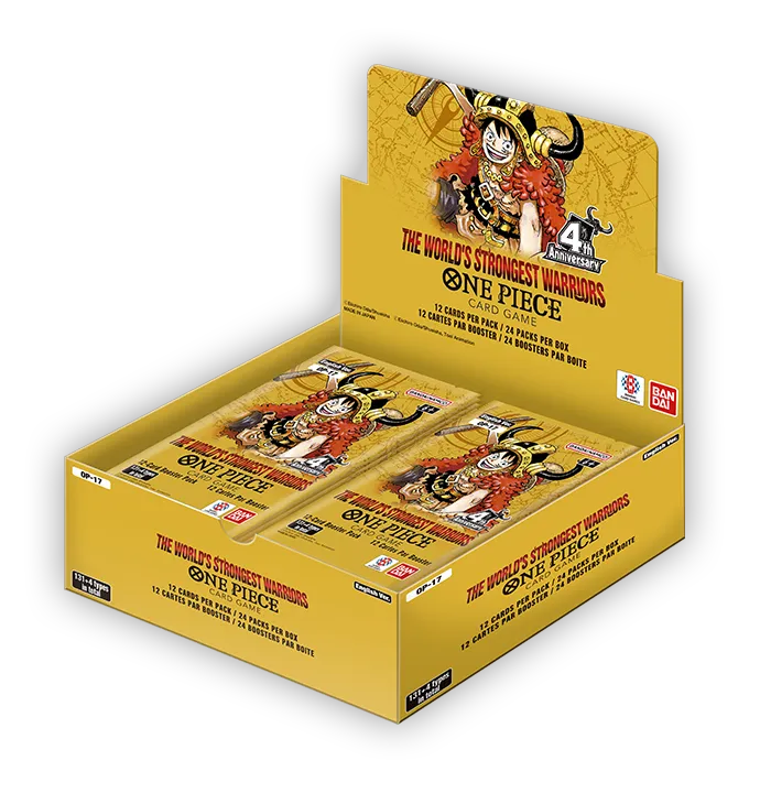 One Piece TCG: The World's Strongest Warriors Booster Box (OP-17)