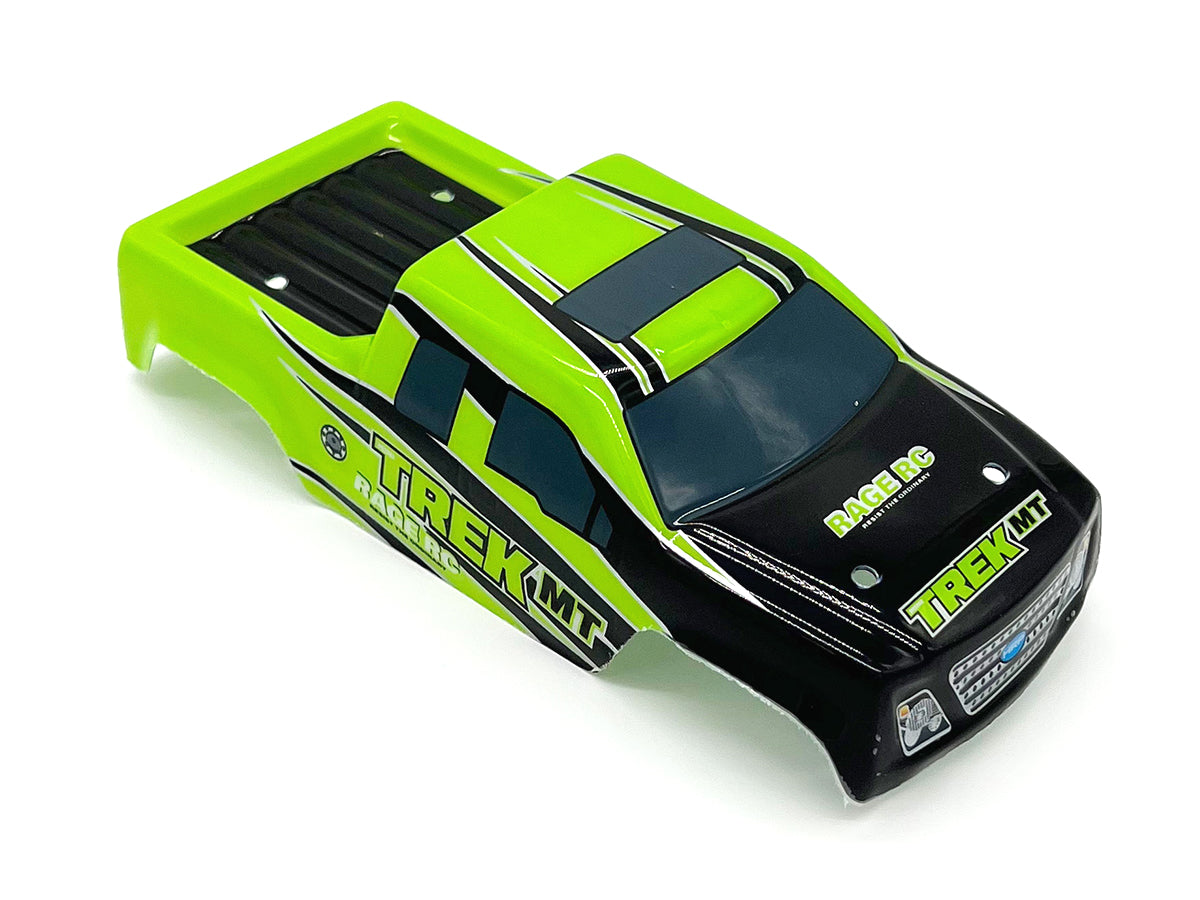 Rage RC: Mini Trek MT Lexan Body (Green)