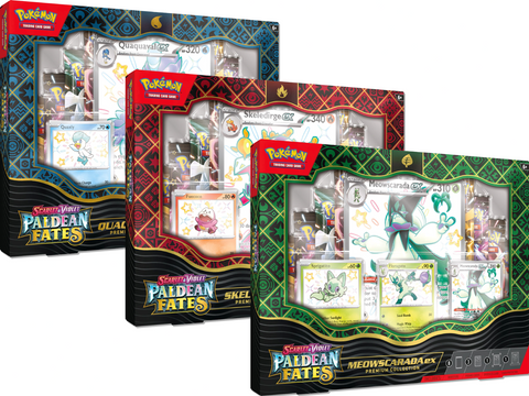 Pokemon TCG: Paldean Fates ex Premium Collection (3-Pack)