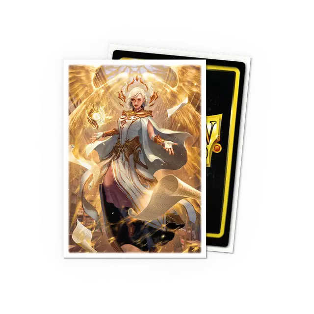 Dragon Shield: Matte Flesh and Blood Prism' Art Standard Sleeves