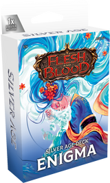 Legends Story Studios Flesh and Blood Silver Age Chapter 2 Starter Decks collectible trading cards, featuring vibrant card artwork.