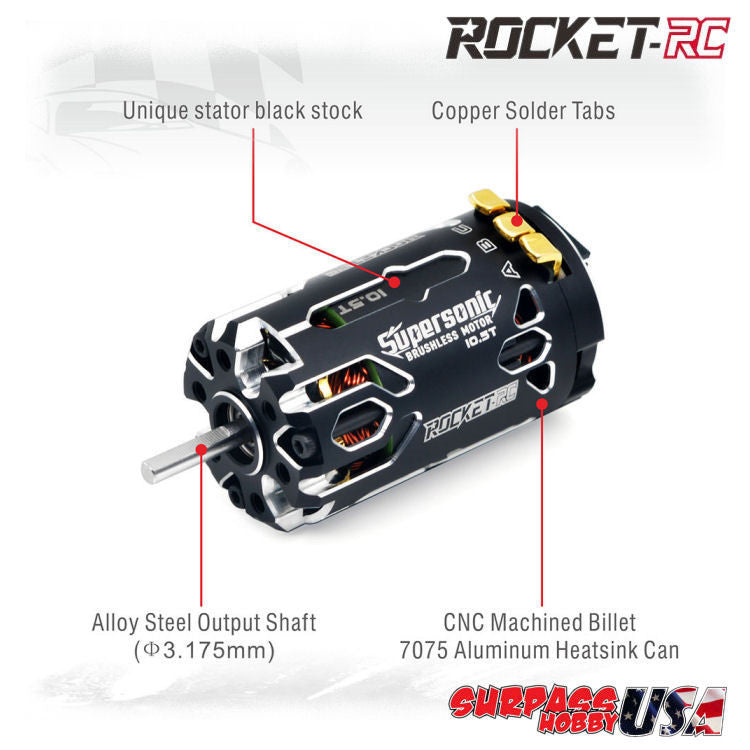 Goolsky Surpass Hobby 2435 4500 KV borstelloze motor zonder sensor en Goolsky Surpass Hobby 2435 4500 KV borstelloze motor zonder sensor en
