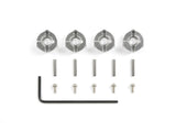 Tamiya: 5mm Aluminum Wheel Hub (4 pcs)