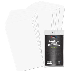 Graded Trading Card Dividers