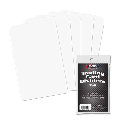 Tall Trading Card Dividers