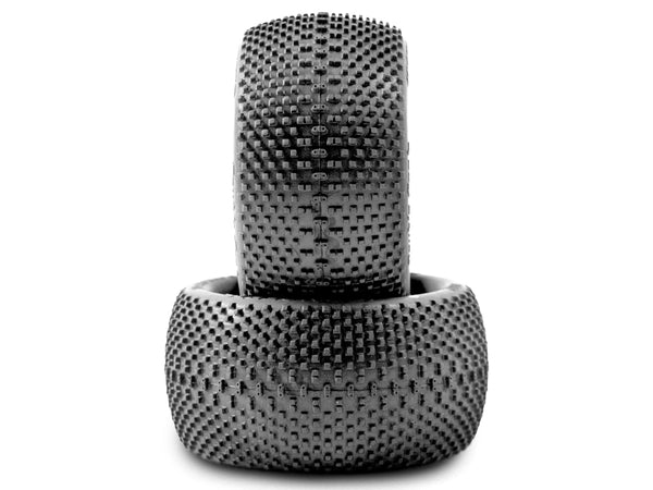 JConcepts - Double Dee's - 1/10 Rear Buggy Tires - 2.2" Soft Green Compound