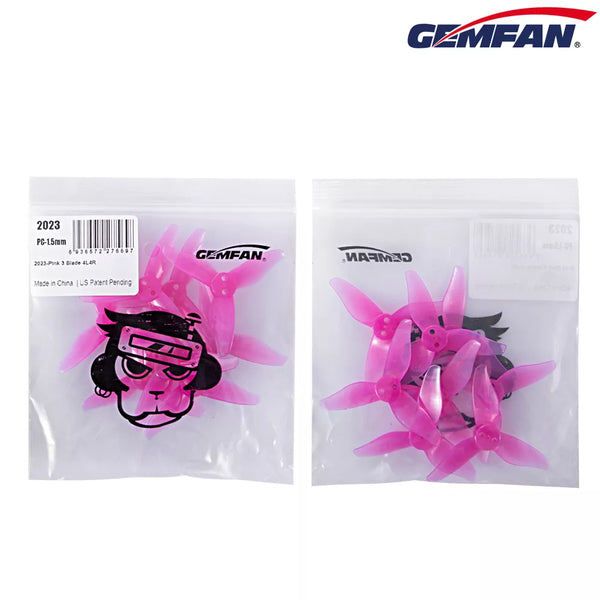 Gemfan - 2023 Hurricane - 1.5mm Propellers (4 Pairs) - Hobby Addicts