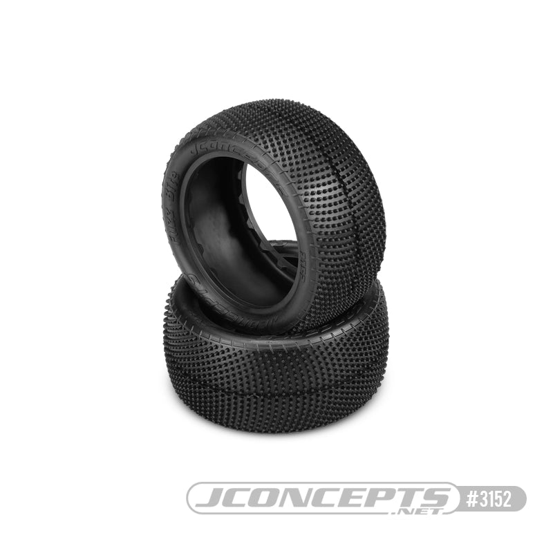 JConcepts - Fuzz Bite - 2.2" Pink Compound - 1/10 Buggy - Rear Carpet Tires - 2pcs - Hobby Addicts