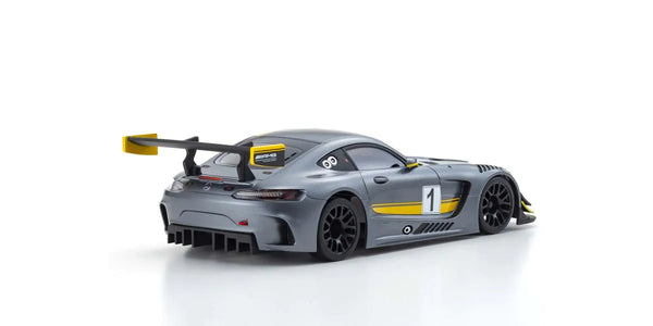 Kyosho - Mini-Z Autoscale body - Mercedes-AMG GT3 (Gray/Yellow) MZP247GY