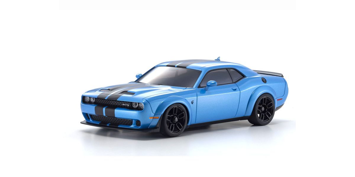 Kyosho - Mini-Z - ASC Dodge Challenger SRT Hellcat Redeye (B5 Blue) MZP451BL