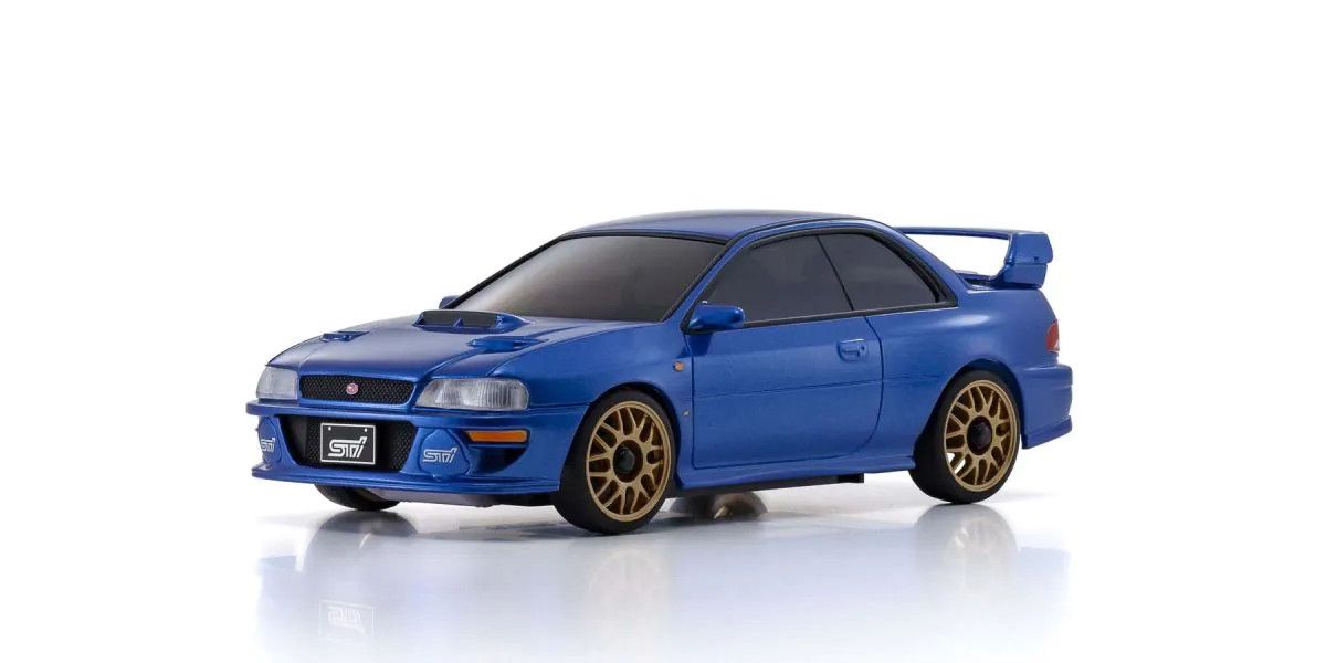 Kyosho - Mini-Z - ASC MA020N Subaru Impreza 22B-STi (Blue) MZP457BL