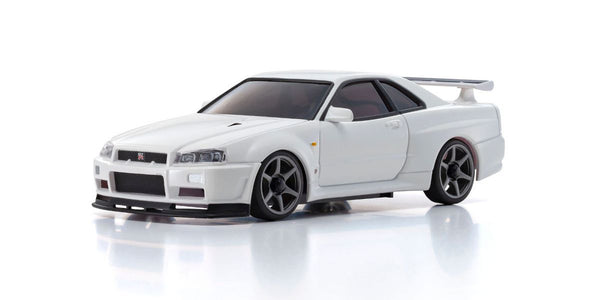 Kyosho: Mini-Z ACS Nissan Skyline GT-R R34 V.spec Ⅱ Nur (White) MZP460W