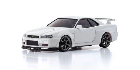Kyosho - Mini-Z Autoscale body - MA-020S Nissan Skyline GT-R R34 V.spec Ⅱ Nur (White) MZP460W