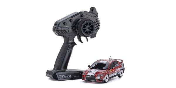 Kyosho - Mini-Z - MA-020 AWD Readyset - Mitsubishi Lancer Evolution X (Red) 32632M