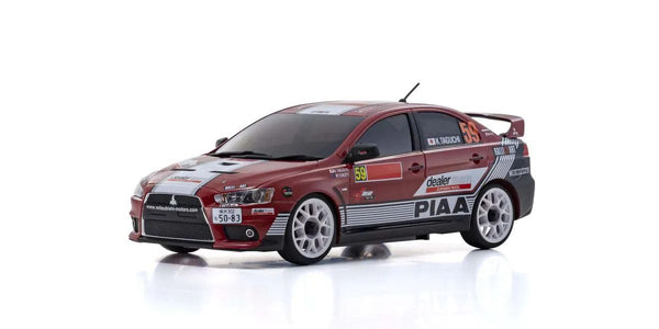 Kyosho - Mini-Z - MA-020 AWD Readyset - Mitsubishi Lancer Evolution X (Red) 32632M