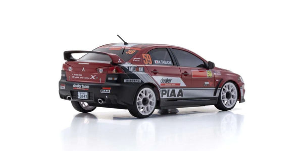 Kyosho: Mini-Z AWD Readyset Mitsubishi Lancer Evolution X (Red) 32632M