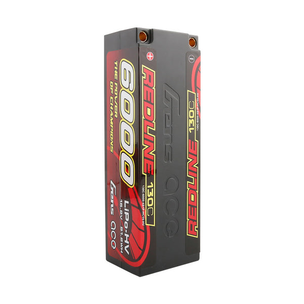 Gens Ace - Redline Series 6000mAh 15.2V 130C 4S1P Hard Case HV Lipo Battery