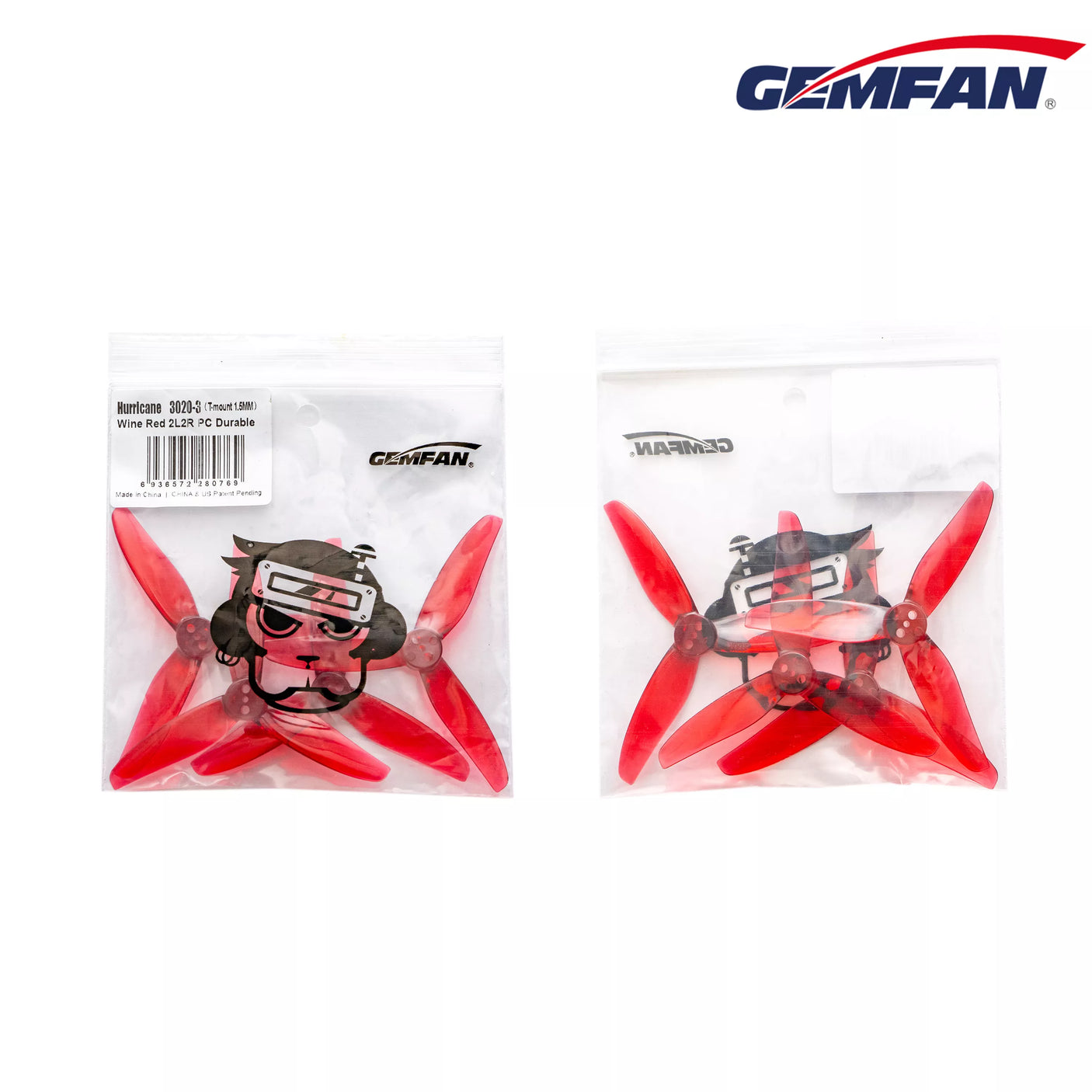 Gemfan - 3020 Hurricane - 1.5mm Propellers (2 Pairs) - Hobby Addicts
